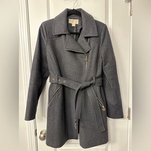 Michael Kors Belted Wool Coat